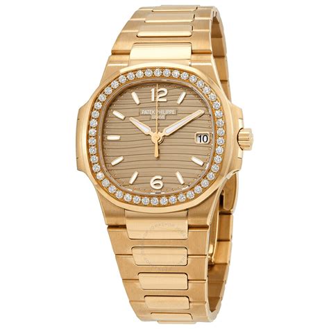 patek philippe gold watch women's|Patek Philippe geneve gold watch.